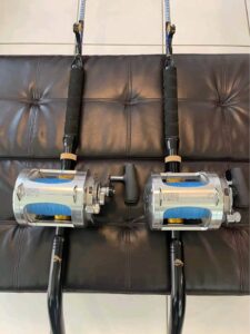 Shimano 80W rod and reel combo