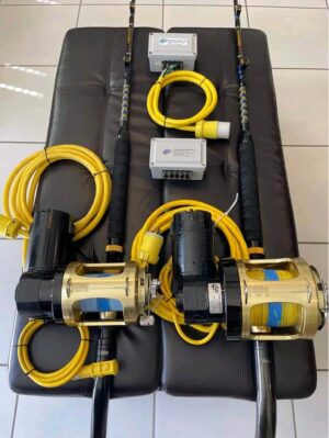 2 Shimano Tiagra with Lindgren-Pitman Electric Motors.